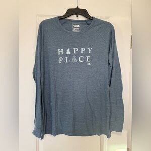 The North Face Heathered Blue Women's Top